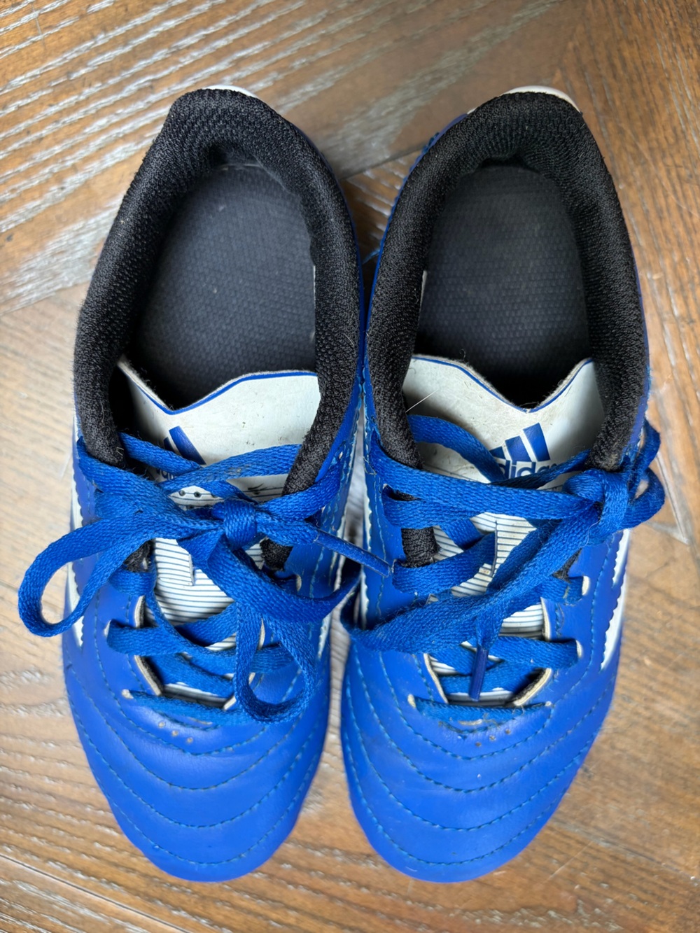 adidas Youth Soccer Cleats Blue Size 1 SGC753002 - Picture 2 of 7